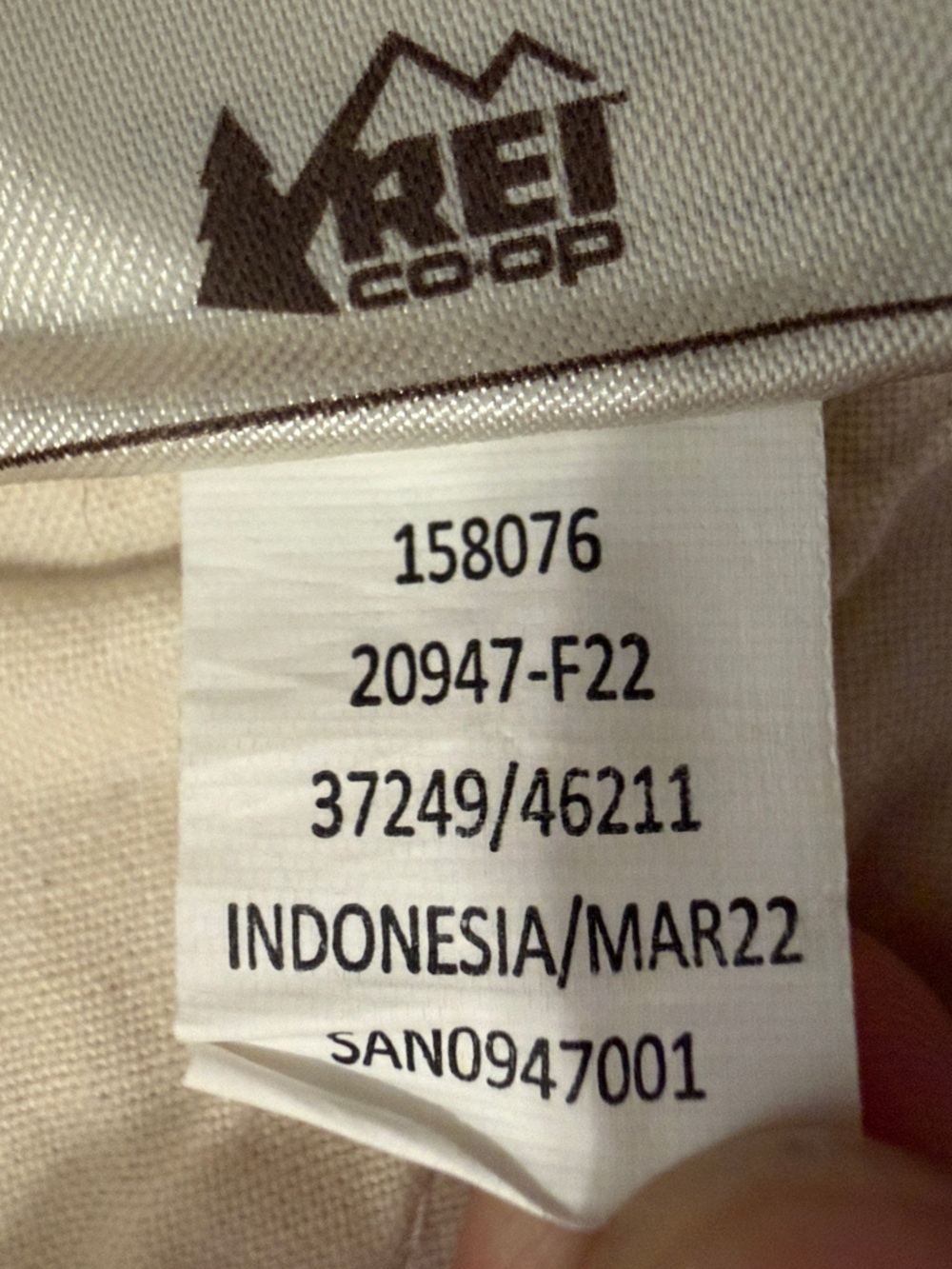 EUC REI Cooperative Trailsmith Cream Utility Painters Overalls, Womens 6 - Picture 6 of 14